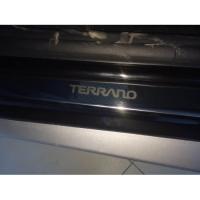 Накладки на пороги Nissan Terrano 2014-н.в. (компл. 4шт.)