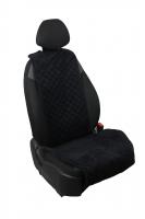 Накидка на сиденье из алькантары RS (черная) Автопилот