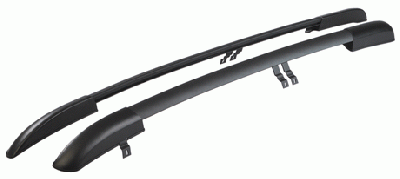 Рейлинги на крышу Lada Kalina универсал (2004-2008) Черный
