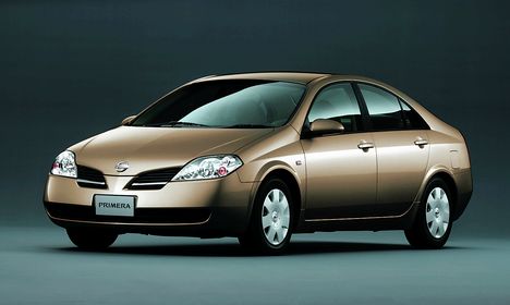 Защита картера Nissan Primera P12 (2002-2008) Alfeco