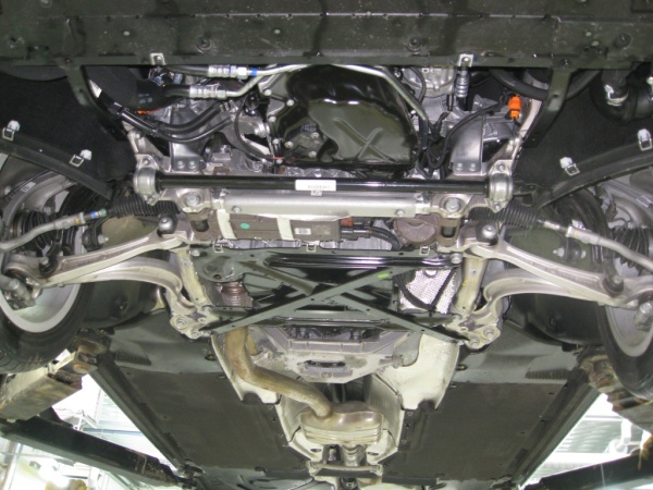 Защита картера BMW Х6 xDrive (2008-2012) 3.0D; 3.5i Alfeco