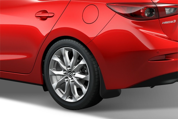 Брызговики задние для Mazda 3 sedan (2013-н.в)