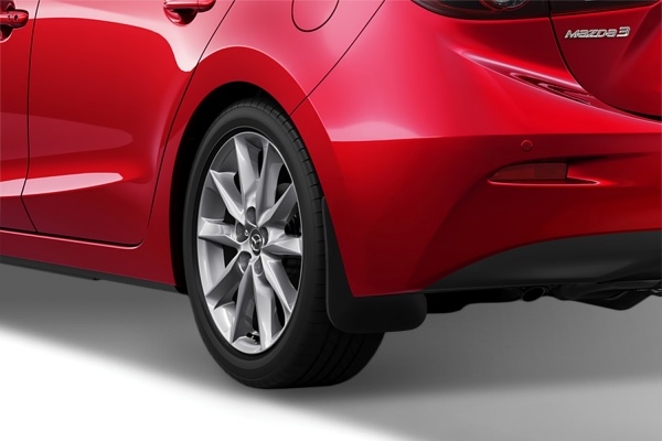Брызговики задние для Mazda 3 hatchback (2013-н.в)