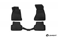 Коврики 3D в салон AUDI A5, 03/2016->, 4WD, (Европа), 4 шт. (полиуретан)