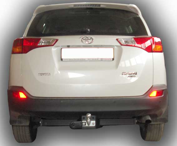 Фаркоп для Toyota RAV 4 кроме функции "свободные руки" (без электрики) (2013-2019) «ЛидерПлюс»