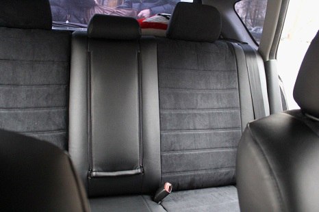 Авточехлы из алькантары для Audi A4 (2002-2007) "Автопилот"