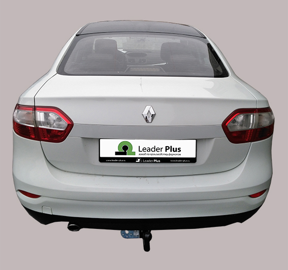 Фаркоп для Renault Fluence (без электрики) (2009-н.в.) «ЛидерПлюс»