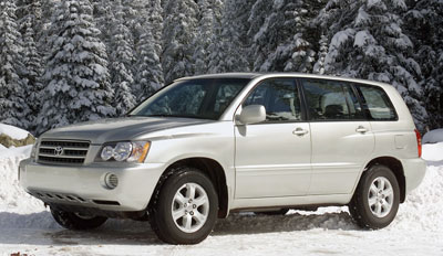 Защита картера Toyota Highlander (2003-2007) 2.4-Alfeco