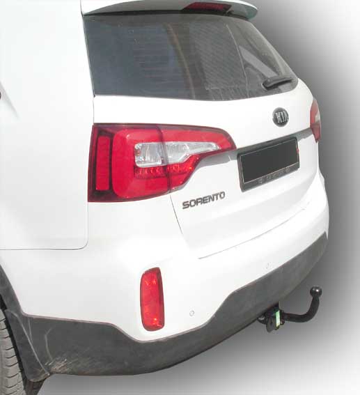 Фаркоп для Hyunda Grand Santa Fe (без электрики) (2013-2018) «ЛидерПлюс»