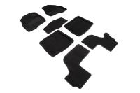 Ворсовые 3D коврики для Ford Explorer V 3,5л SPORT (2010-2015)