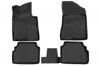 Коврики 3D в салон Kia K5 2020-н.в., 4 шт. (полиуретан)