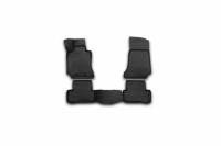 Коврики 3D в салон MERCEDES-BENZ С-Class W205, 2014-н.в., седан, 4 шт. (полиуретан)
