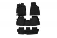 Коврики 3D в салон TOYOTA Highlander, 2010-2014 4 шт. (полиуретан)