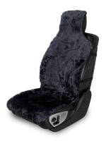 Меховая накидка на сиденье Серая с коротким ворсом (Пятигорск)