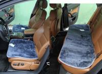 Меховые квадраты короткий ворс серые комплект (Автопилот)