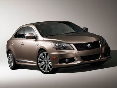 Защита картера Suzuki Kizashi 2WD (2010-2014) 2.4 Alfeco