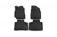 Коврики 3D в салон GEELY Emgrand X7, 2011-2018 4 шт. (полиуретан)
