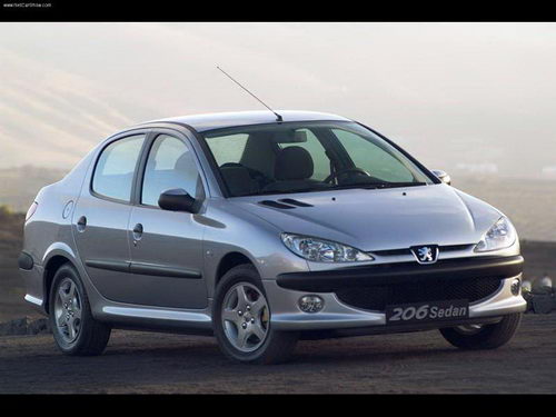 Защита картера Peugeot 206 (2006-2012) Alfeco