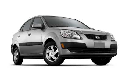 Защита картера Kia Rio II (2005-2011) Alfeco
