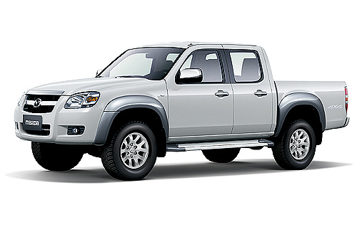 Защита картера Mazda Pickup BT-50 (2 части) (2006-2011) Alfeco