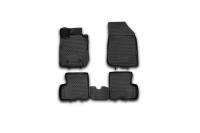 Коврики 3D в салон RENAULT Duster 4WD, 2011-2015, 4 шт. (полиуретан)