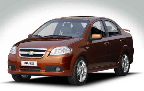 Защита картера Chevrolet Aveo T250 (2008-2012) Alfeco