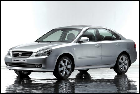 Защита картера Kia Magentis (2005-2010) 2.0 Alfeco