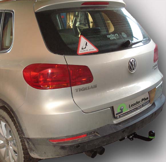 Фаркоп для Skoda Yeti (без электрики) (2009-н.в.) «ЛидерПлюс»