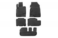 Коврики в салон CHEVROLET Captiva, 2011->, 5 шт. (полиуретан)