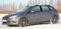Рейлинги на крышу Ford Focus 3 (2011-н.в.)