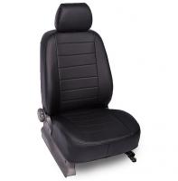 Авточехлы из экокожи для Audi A3 Sd/Hb (2012-н.в.) "Seintex"