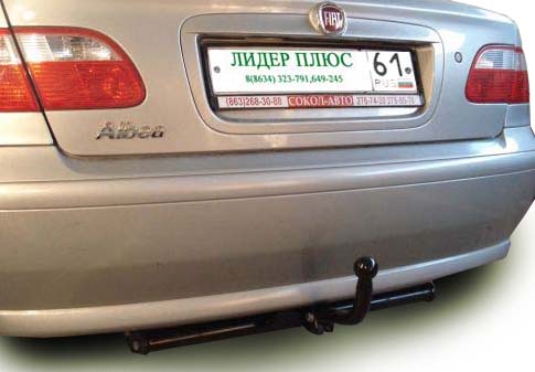 Фаркоп для Fiat Albea седан (без электрики) (2003-н.в.) «ЛидерПлюс»