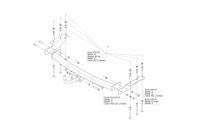 Фаркоп (ТСУ) на Hyundai Road Partner 4x4  (2008-2011) Bosa