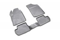 Коврики в салон CITROEN C2 2003-2009, 4 шт. (полиуретан)