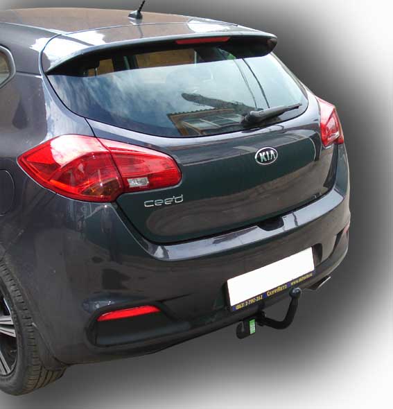 Фаркоп для Kia Ceed хетчбек JD (без электрики) (2012-2018) «ЛидерПлюс»