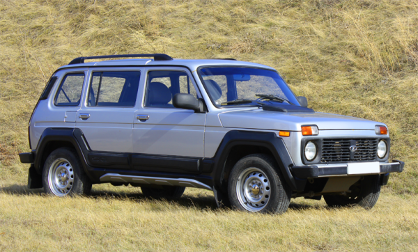 Рейлинги на крышу Lada Niva Legend (2020-н.в.) 5 дверей