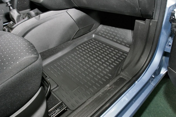 Коврики в салон FIAT Grande Punto 5D 2005-н.в., 4 шт. (полиуретан)