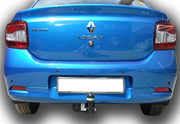 Фаркоп для Renault Logan седан (без электрики) (2005-2014) «ЛидерПлюс»