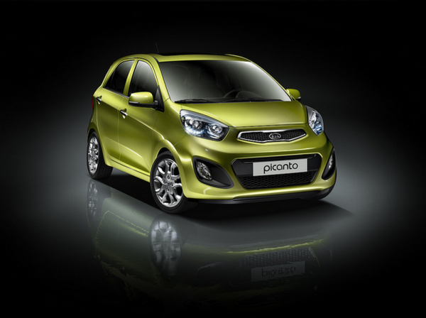 Защита картера Kia Picanto (2011-2017) Alfeco