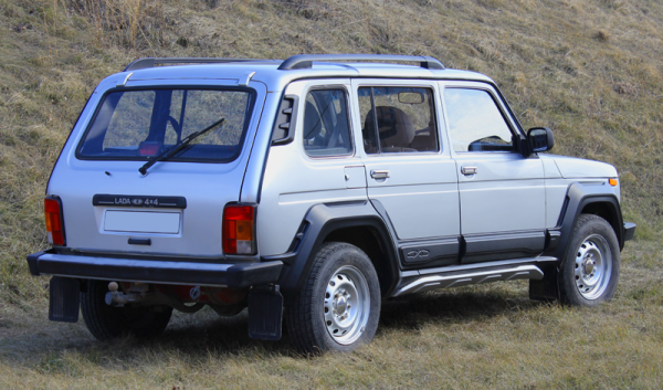 Рейлинги на крышу Lada 4x4 Нива 5 дверей