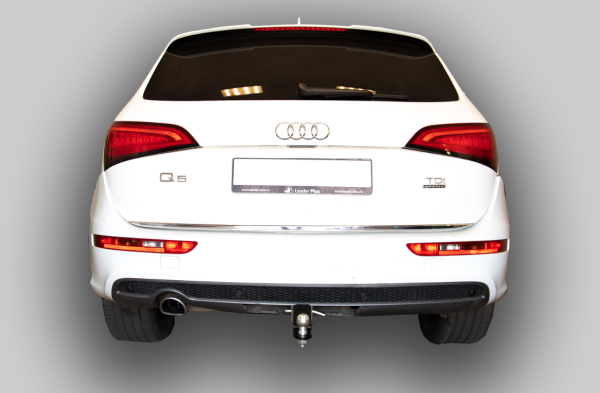 Фаркоп для AUDI Q5 (8RB) (без электрики) ( ШАР ВСТАВКА 50*50 ) (2008 -2017) «ЛидерПлюс»