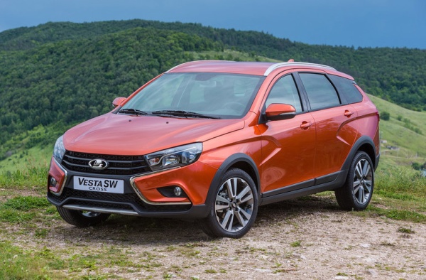 Защита картера Lada Vesta SW Cross (2015-2021) Alfeco