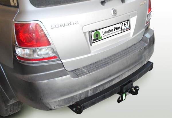 Фаркоп для Kia Sorento 1 (без электрики) (2002-2006) «ЛидерПлюс»
