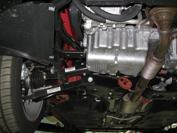 Защита картера Audi A1 (2010-2021) Alfeco