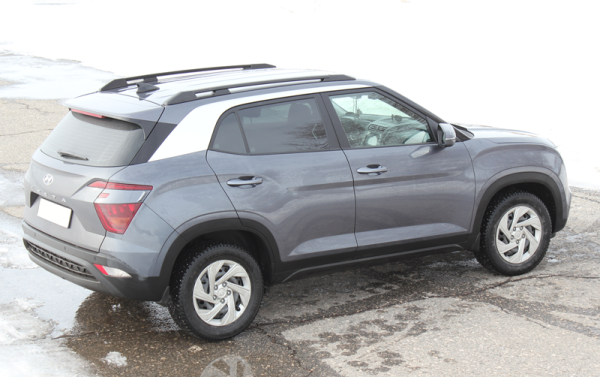 Рейлинги на крышу Hyundai Creta II (2021-н.в.)