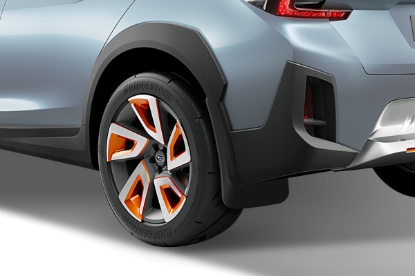 Брызговики задние для SUBARU Impreza XV (2010-2011)