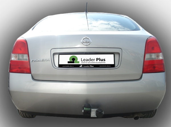 Фаркоп для Nissan Primera седан, хетчбек Р12 (без электрики) (2001-2007) «ЛидерПлюс»