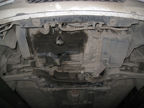 Защита картера Mazda Demio (2002-2007) Alfeco