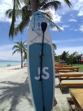 Надувная SUP-доска (сапборд) JS Meduza 11'0" 335x81x15 см, полный комплект, JF335