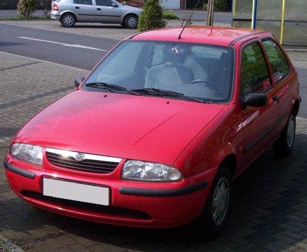 Защита картера Mazda 121 (1996-2000) 1.3; 1.8D Alfeco